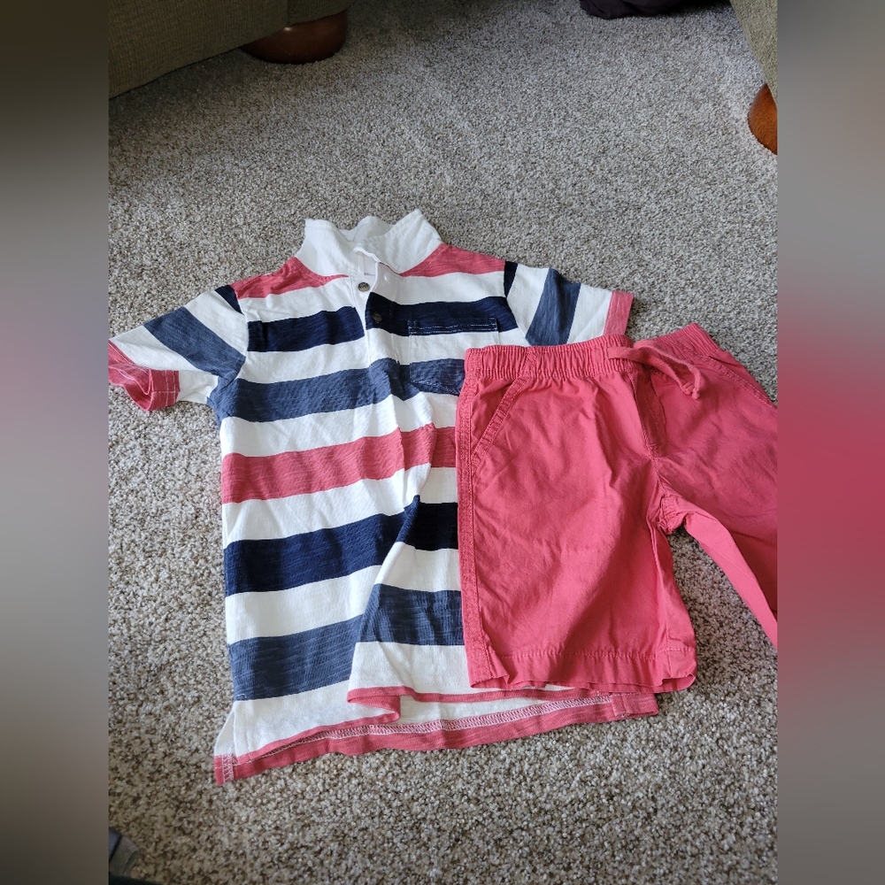 Gymboree short outfit 4T